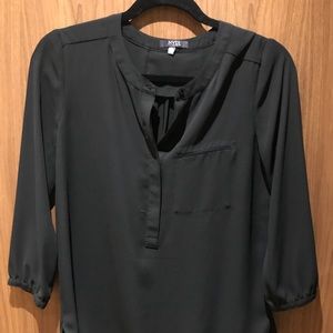 NYDJ black blouse